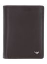 Golden Head Polo RFID Protect Kombischeintasche mit Riegel 1458 Dunkelbraun