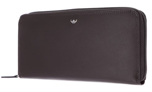 Golden Head Polo RFID Protect RV-Damenbörse 2822 Dunkelbraun