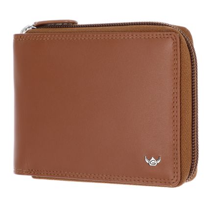 Golden Head Polo RFID Protect RV-Scheintasche 1367 Cognac