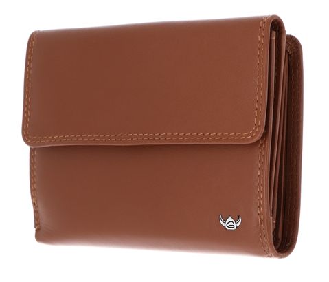 Golden Head Polo RFID Protect Damenbörse 2137 Cognac