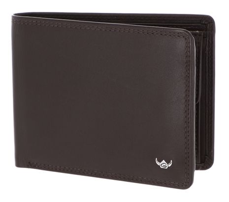 Golden Head Polo RFID Protect Scheintasche 1138 Dunkelbraun