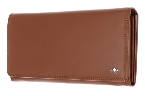 Golden Head Polo RFID Protect Damenbörse 2802 Cognac