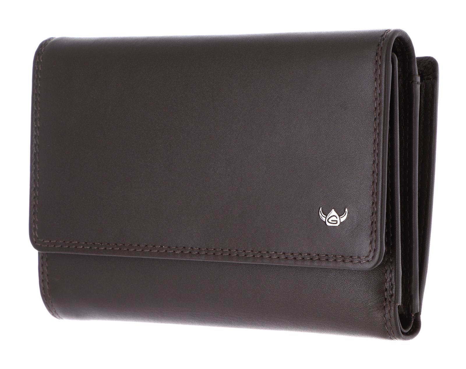 Golden Head Polo RFID Protect Damenbörse 2829 Dunkelbraun