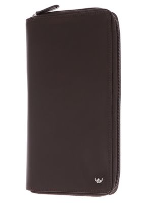 Golden Head Polo RFID Protect RV-Reise Brieftasche 4487 Dunkelbraun