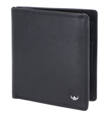 Golden Head Polo RFID Protect Kombischeintasche ohne Münzfach 1255 Schwarz