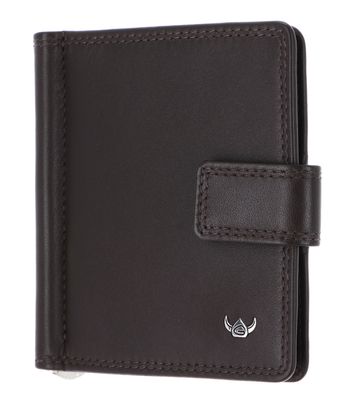 Golden Head Polo RFID Protect Clip-Scheintasche 1906 Dunkelbraun
