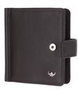 Golden Head Polo RFID Protect Clip-Scheintasche 1906 Dunkelbraun