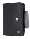 Golden Head Polo RFID Protect Kombischeintasche mit Riegel 1439 Schwarz