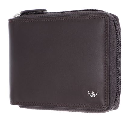 Golden Head Polo RFID Protect RV-Scheintasche 1367 Dunkelbraun