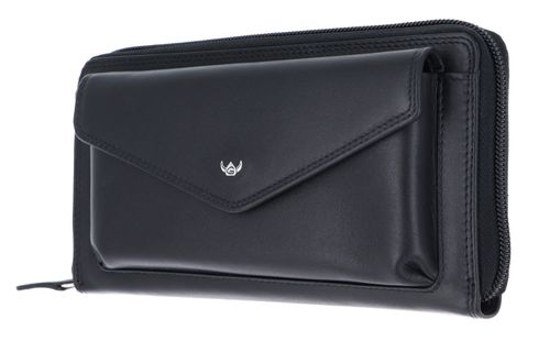 Golden Head Polo RFID Protect RV-Damenbörse 2830 Schwarz