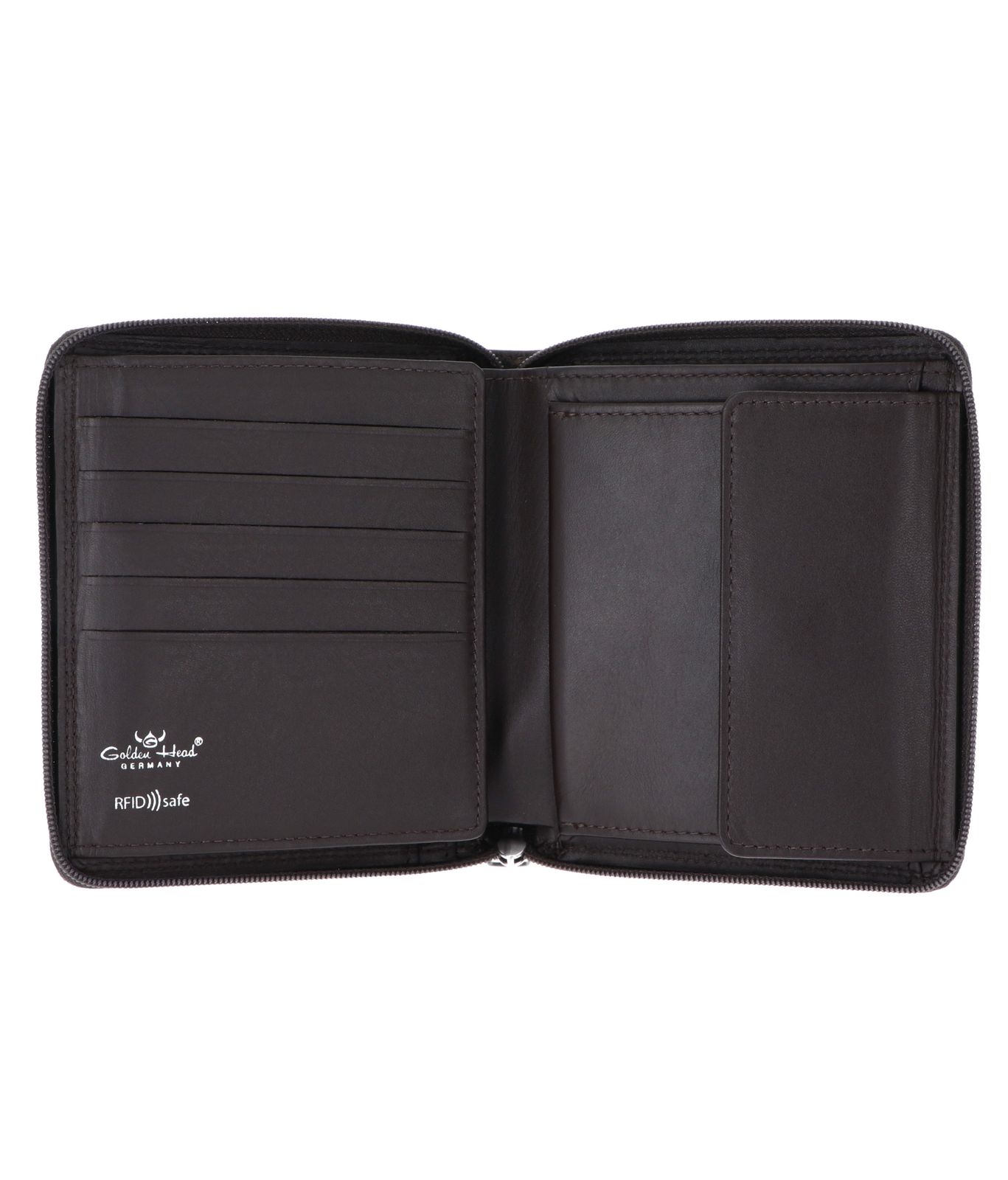 Golden Head Polo RFID Protect RV-Kombischeintasche 3302 Dunkelbraun Golden Head Polo RFID Protect RV-Kombischeintasche 3302 Dunkelbraun