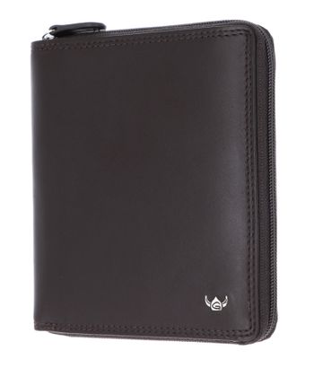 Golden Head Polo RFID Protect RV-Kombischeintasche 3302 Dunkelbraun