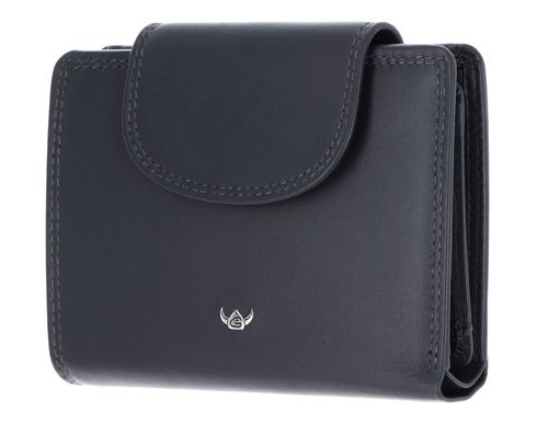 Golden Head Polo RFID Protect Kombischeintasche mit Riegel 1237 Marineblau