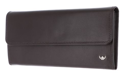 Golden Head Polo RFID Protect Damenbörse 2828 Dunkelbraun