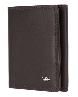 Golden Head Polo RFID Protect Minischeintasche 1012 Dunkelbraun