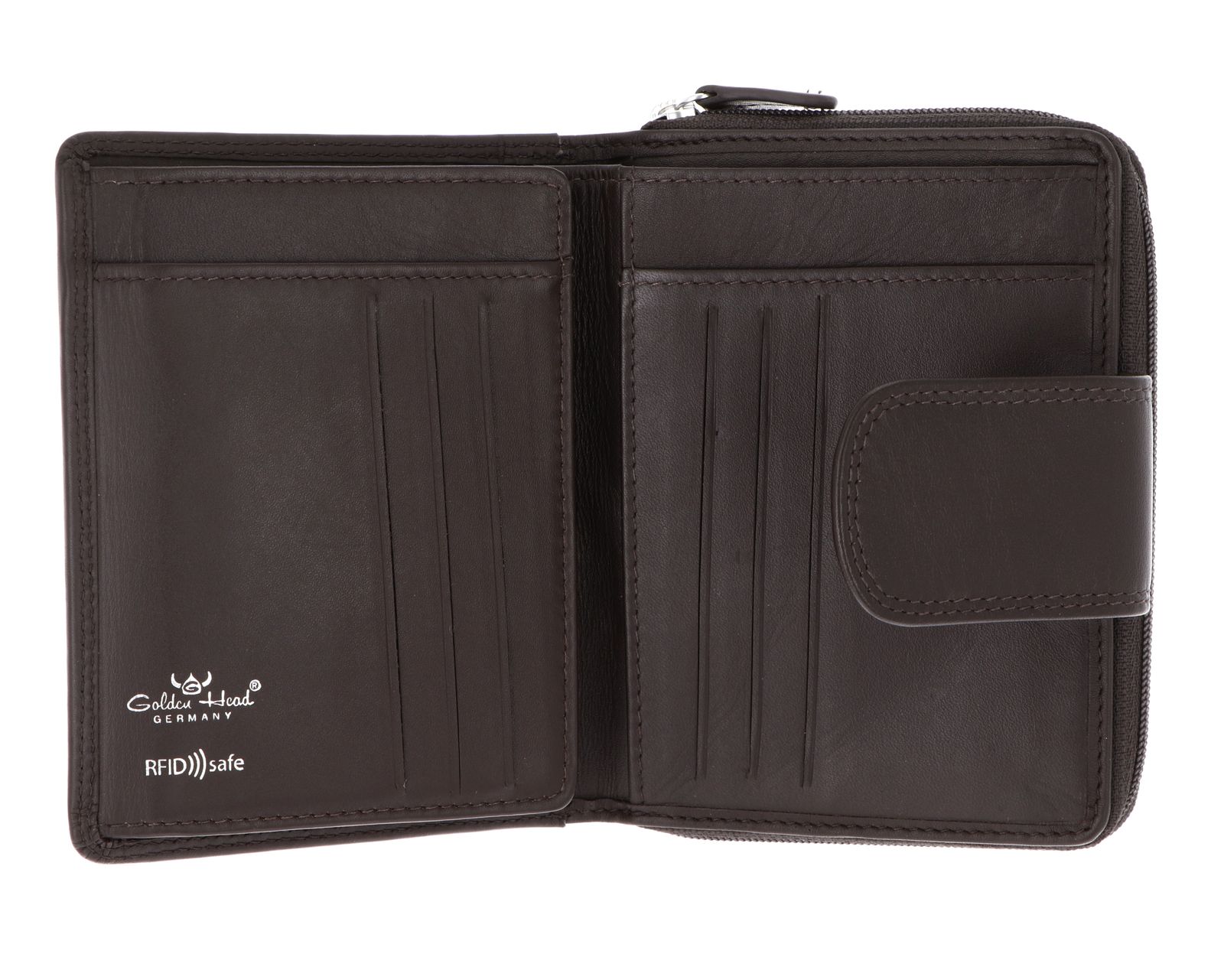 Golden Head Polo RFID Protect RV-Börse 3331 Dunkelbraun Golden Head Polo RFID Protect RV-Börse 3331 Dunkelbraun