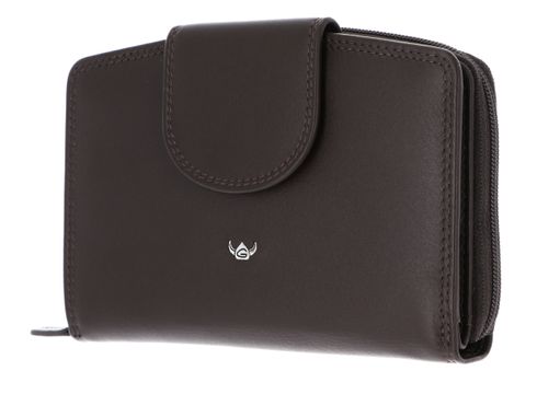 Golden Head Polo RFID Protect Damenbörse mit RV 3319 Dunkelbraun