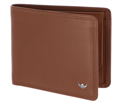 Golden Head Polo RFID Protect Scheintasche 1133 Cognac