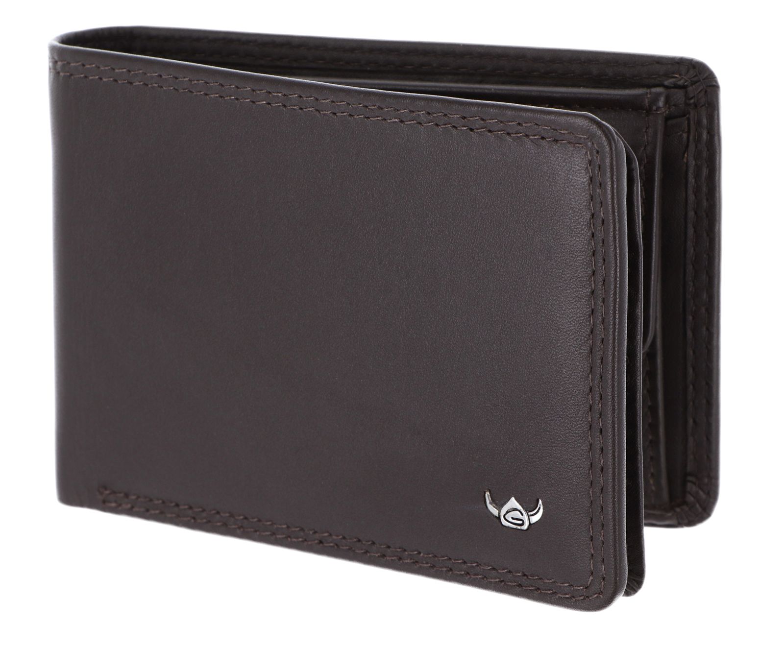 Golden Head Polo RFID Protect Minischeintasche 1196 Dunkelbraun