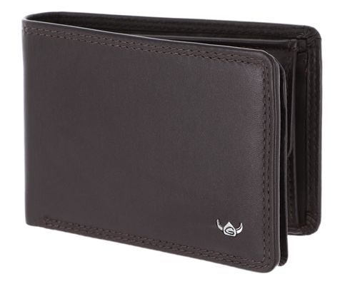 Golden Head Polo RFID Protect Minischeintasche 1196 Dunkelbraun
