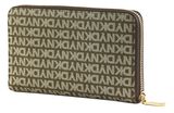 DKNY Avril Zip Around Wallet Chino / Chocolate DKNY Avril Zip Around Wallet Chino / Chocolate