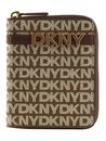 DKNY Avril Zip Around Wallet Chino / Chocolate