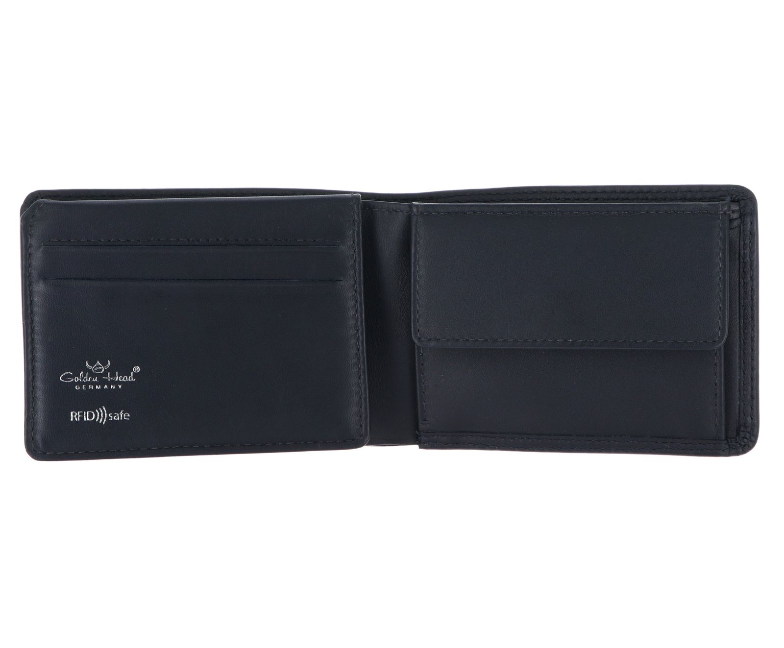 Golden Head Polo RFID Protect Minischeintasche 1196 Marineblau Golden Head Polo RFID Protect Minischeintasche 1196 Marineblau