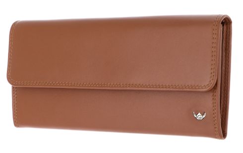 Golden Head Polo RFID Protect Damenbörse 2828 Cognac
