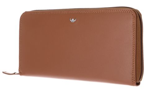 Golden Head Polo RFID Protect RV-Damenbörse 2822 Cognac