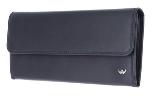 Golden Head Polo RFID Protect Damenbörse 2828 Marineblau