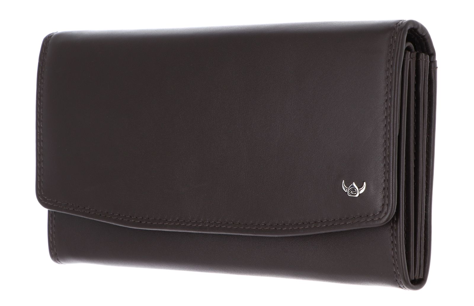 Golden Head Polo RFID Protect Damenbörse 2823 Dunkelbraun