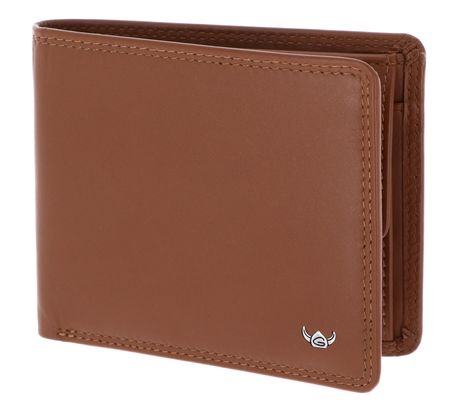 Golden Head Polo RFID Protect Scheintasche 1135 Cognac