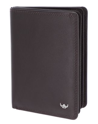 Golden Head Polo RFID Protect Ausweisetui mit Scheinfach 4476 Dunkelbraun Golden Head Polo RFID Protect Ausweisetui mit Scheinfach 4476 Dunkelbraun