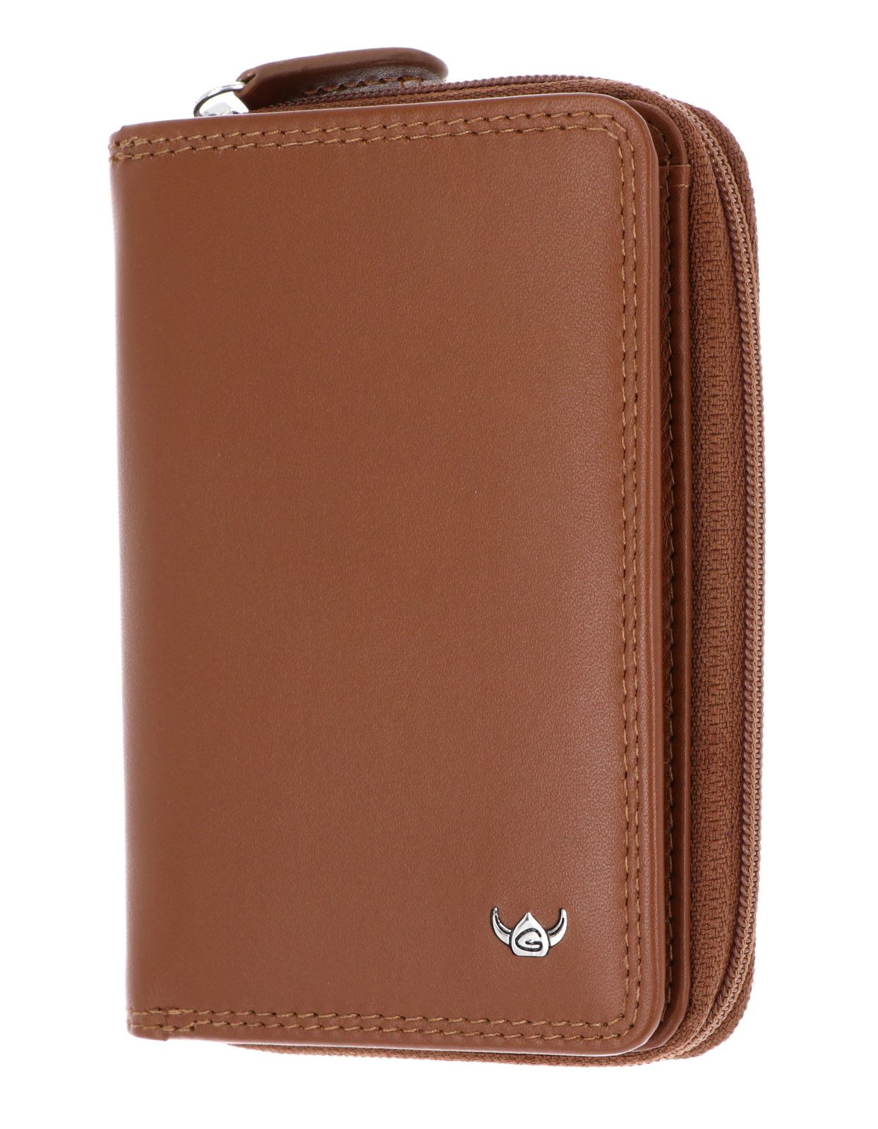 Golden Head Polo RFID Protect RV-Börse 3317 Cognac