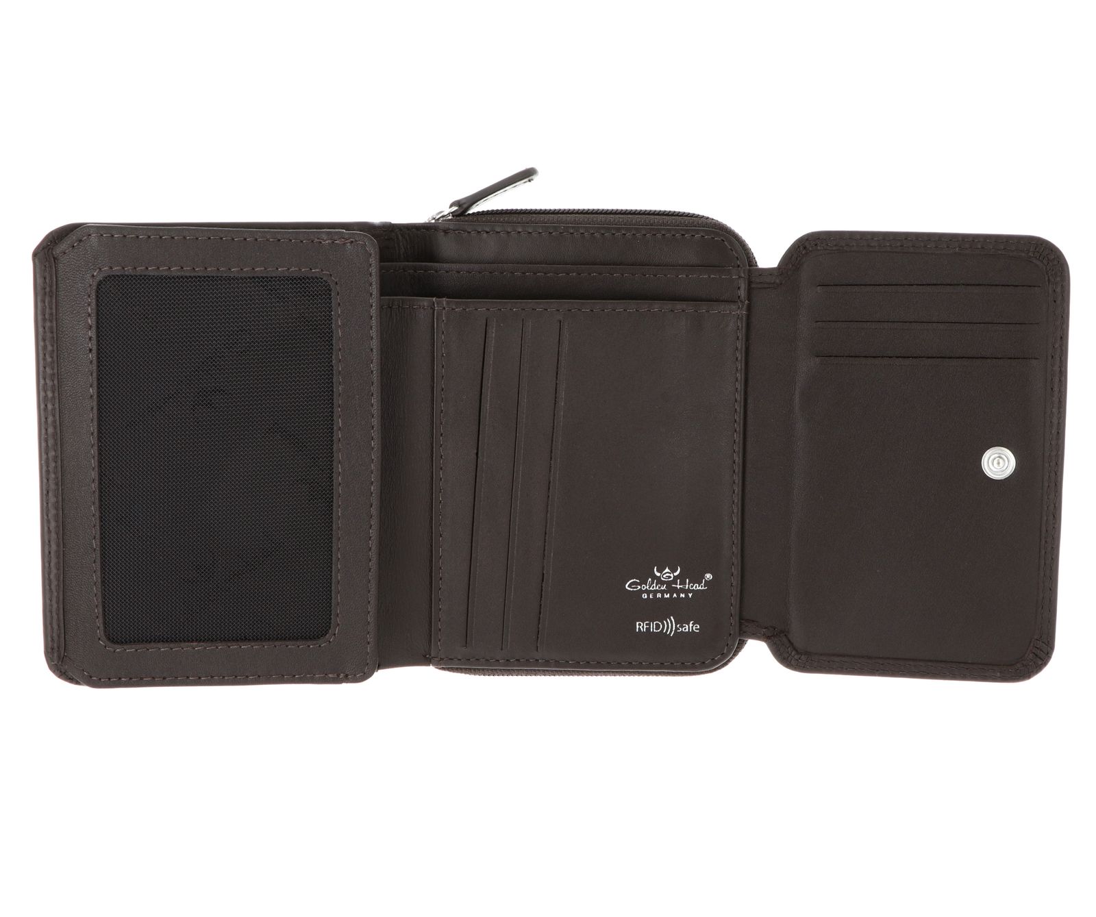 Golden Head Polo RFID Protect RV-Börse 3316 Dunkelbraun Golden Head Polo RFID Protect RV-Börse 3316 Dunkelbraun
