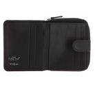 Golden Head Polo RFID Protect Minibörse mit Riegel 1006 Dunkelbraun