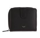 Golden Head Polo RFID Protect Minibörse mit Riegel 1006 Dunkelbraun