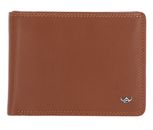 Golden Head Polo RFID Protect Scheintasche mit Geheimfach 1159 Cognac