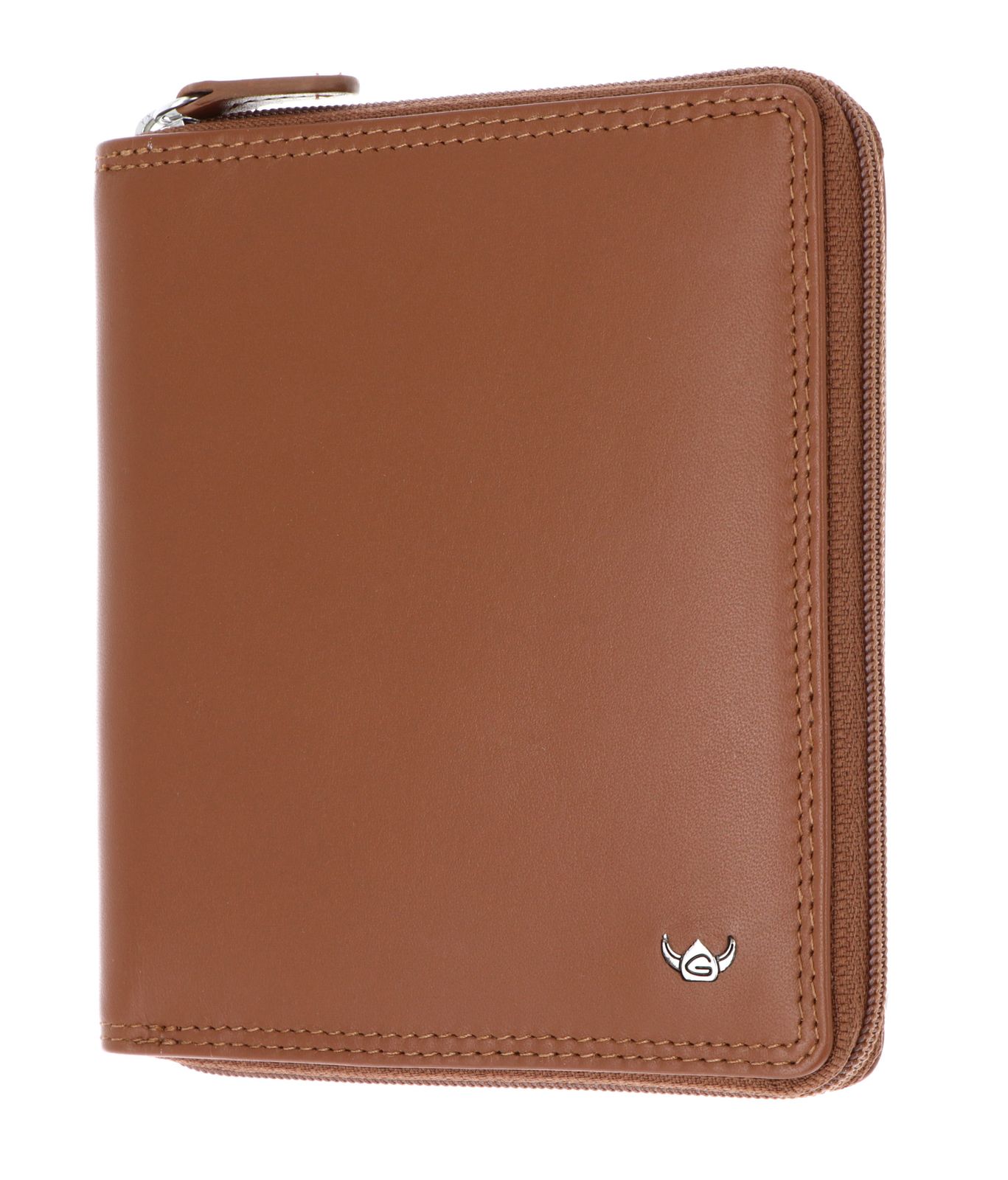 Golden Head Polo RFID Protect RV-Kombischeintasche 3302 Cognac