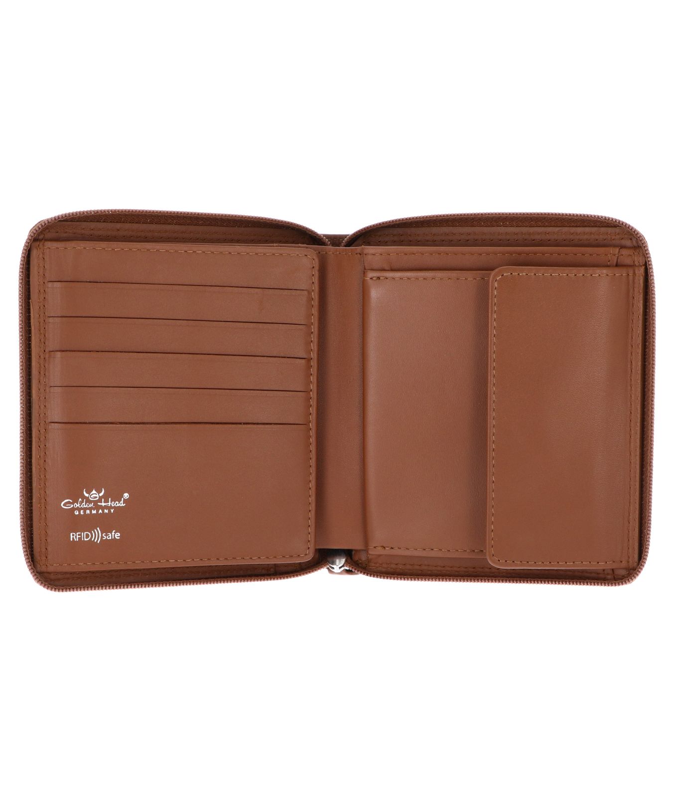 Golden Head Polo RFID Protect RV-Kombischeintasche 3302 Cognac Golden Head Polo RFID Protect RV-Kombischeintasche 3302 Cognac