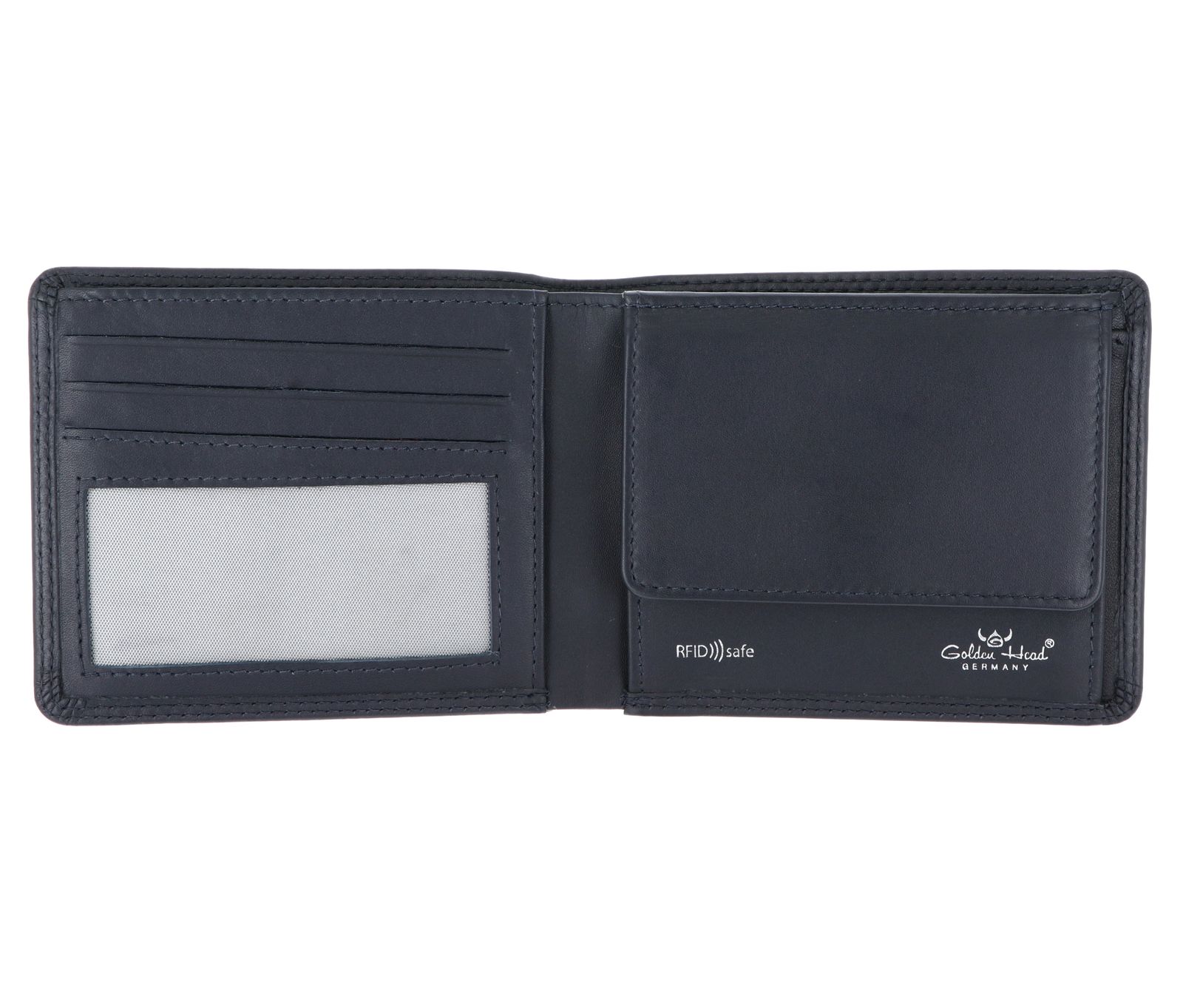 Golden Head Polo RFID Protect Scheintasche 1133 Marineblau Golden Head Polo RFID Protect Scheintasche 1133 Marineblau