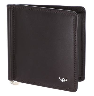 Golden Head Polo RFID Protect Clip-Scheintasche 1959 Dunkelbraun