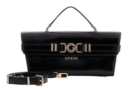 GUESS Cirene Top Handle Flap Bag Black