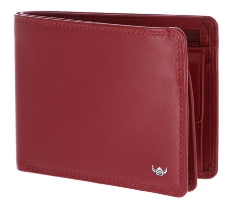 Golden Head Polo RFID Protect Scheintasche mit RV 1364 Rot