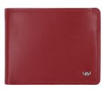 Golden Head Polo RFID Protect Scheintasche mit RV 1364 Rot