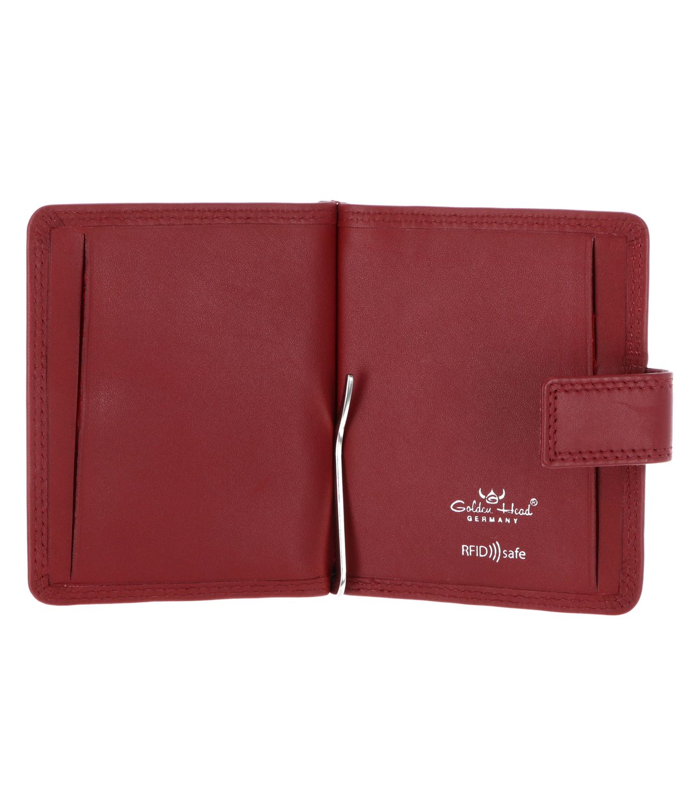 Golden Head Polo RFID Protect Clip-Scheintasche 1906 Rot Golden Head Polo RFID Protect Clip-Scheintasche 1906 Rot