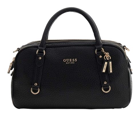 GUESS Marsha Box Satchel Black