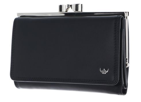 Golden Head Polo RFID Protect Bügelbörse 2157 Schwarz