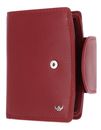 Golden Head Polo RFID Protect Kombischeintasche mit Riegel 1439 Rot