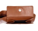 Golden Head Polo RFID Protect Minischeintasche 1196 Cognac